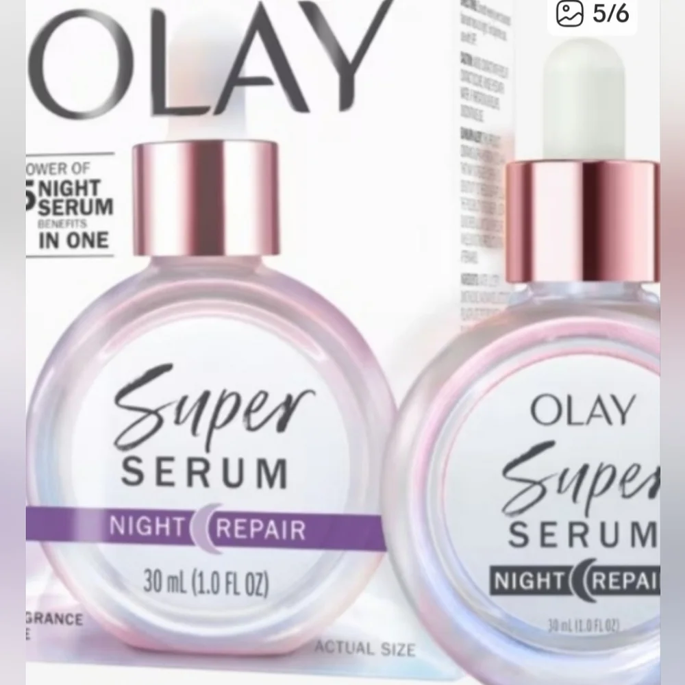 NWT FULL SET SUPER SERUM 5 IN 1 DAY AND NIGHT SERUM DOU SET